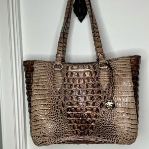 Beautiful Brahmin Lena Bark Melbourne Handbag